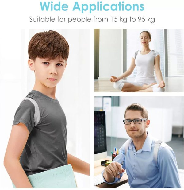 Adjustable Spine Back Support Posture Sensor – Smart Support