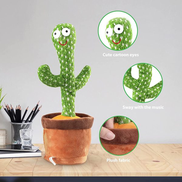 Dancing, Talking Cactus Plush Toy – Your New Fun and Friendly Companion