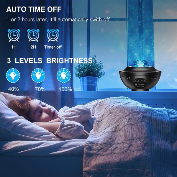 Colorful Starry Sky Galaxy Projector Nightlight – Bring the Universe Indoors