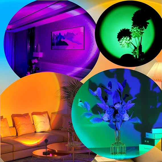 Sunset Lamp Multi Color With Remote – Set the Mood, Your Way