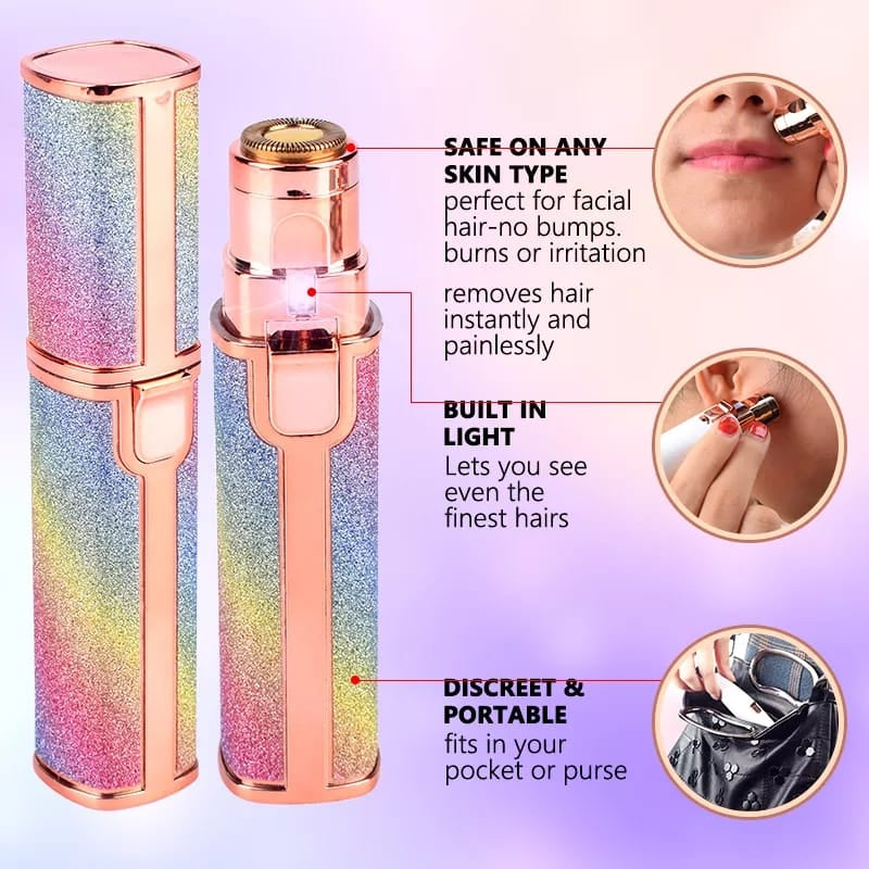 2-in-1 Rechargeable Hair Remover – Smooth Skin Anytime, Anywhere