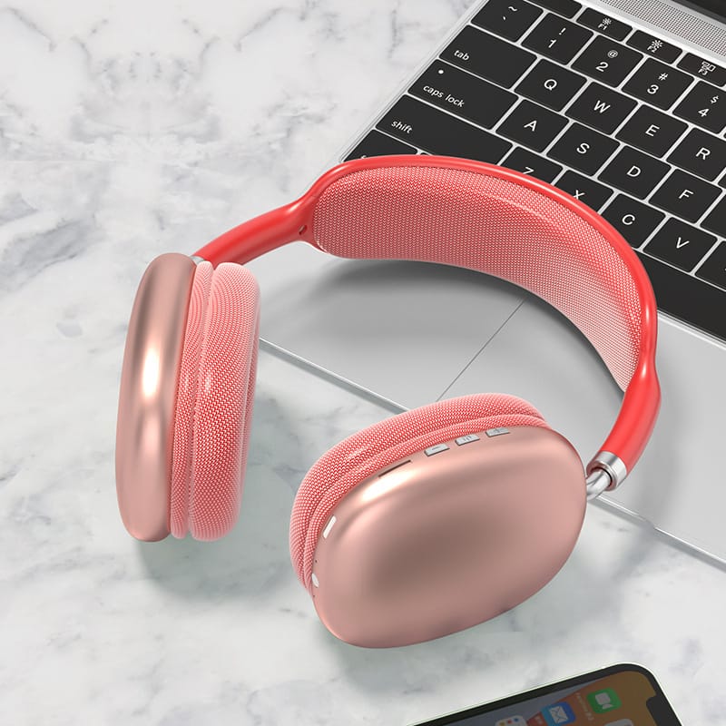 P9 Wireless Bluetooth Headphones – Adjustable Comfort, Superior Sound