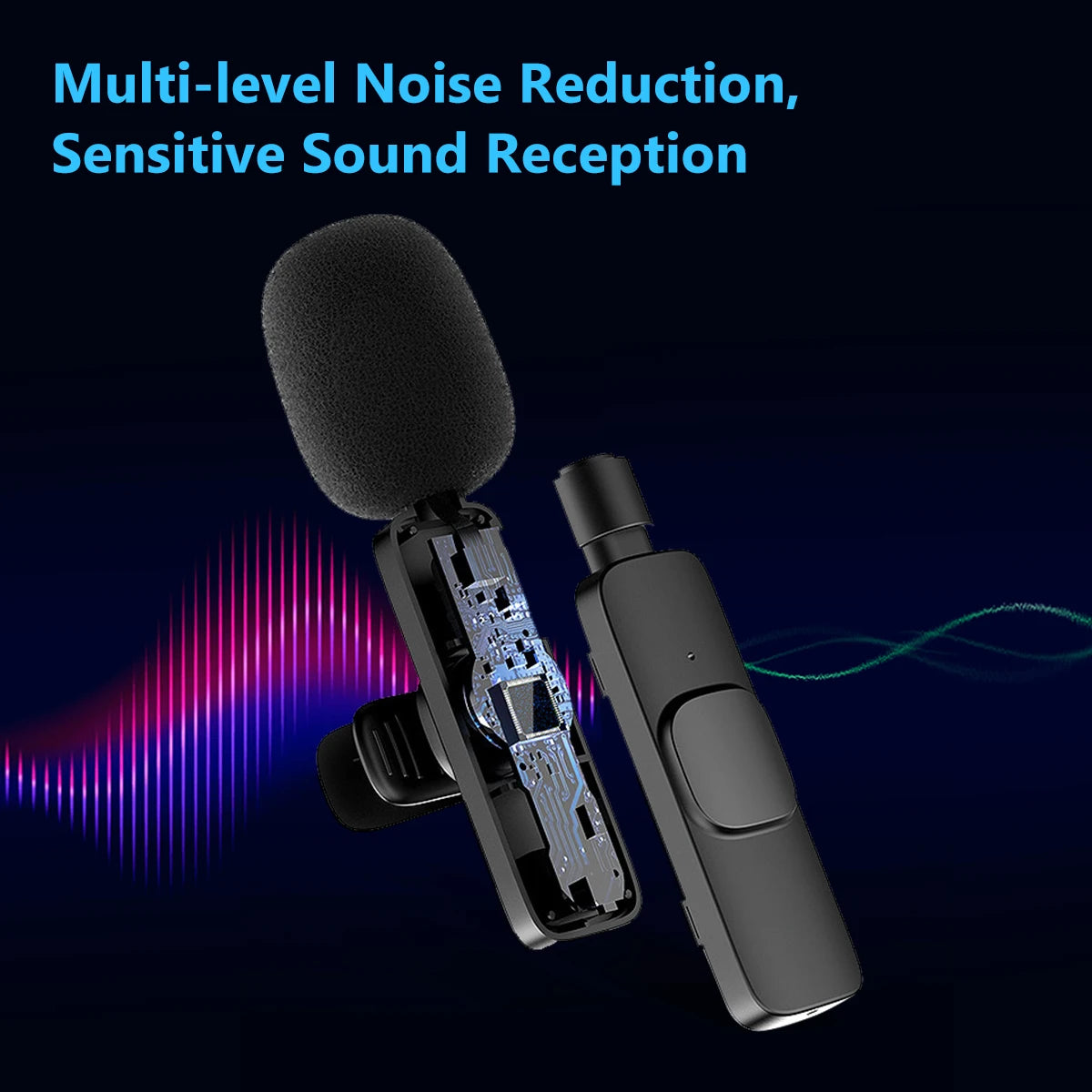 K8 Type-C Wireless Microphone – Crisp, Clear Audio Anywhere