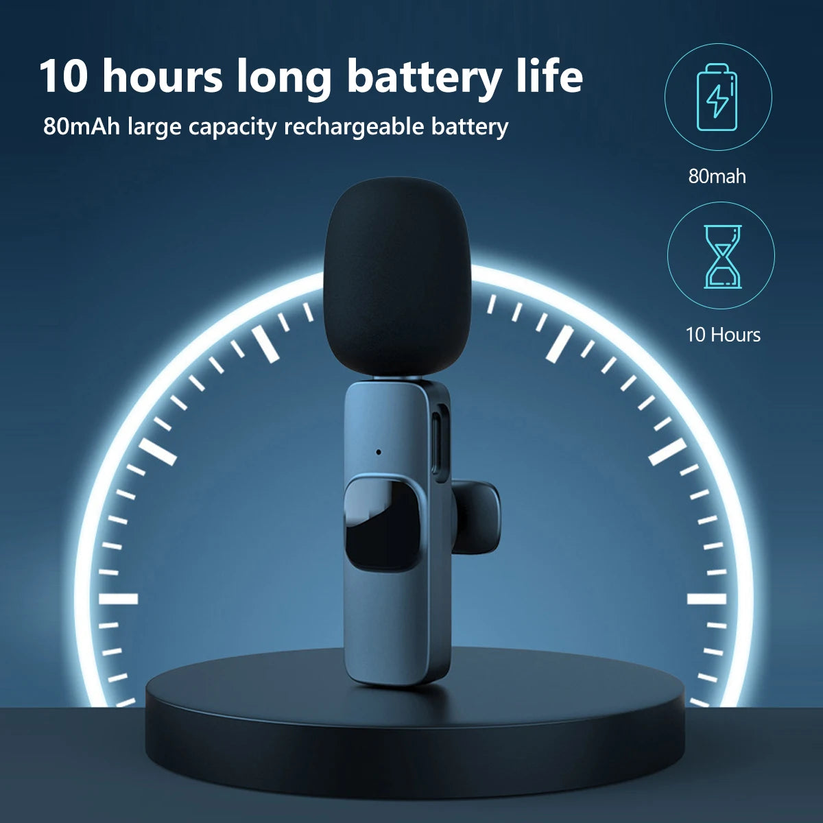 K8 Type-C Wireless Microphone – Crisp, Clear Audio Anywhere