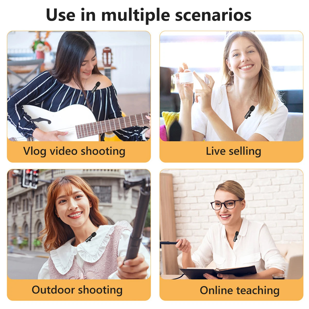 K8 Type-C Wireless Microphone – Crisp, Clear Audio Anywhere