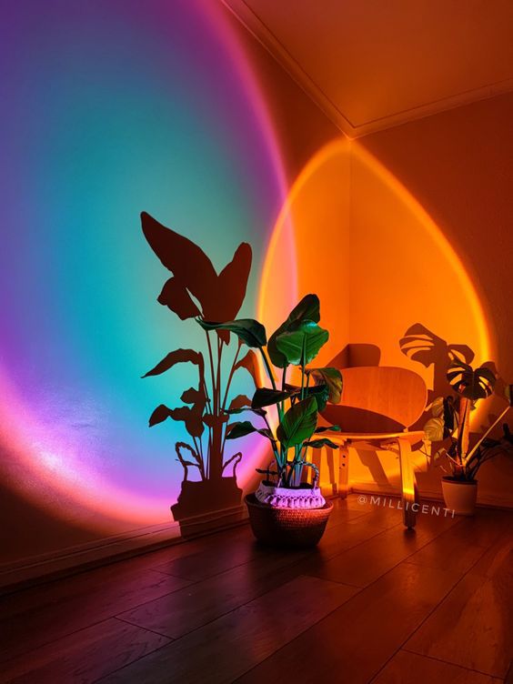Sunset Lamp Multi Color With Remote – Set the Mood, Your Way