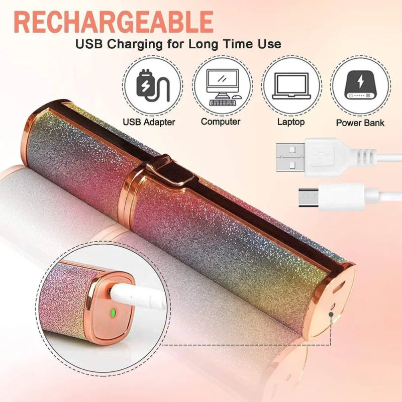 2-in-1 Rechargeable Hair Remover – Smooth Skin Anytime, Anywhere
