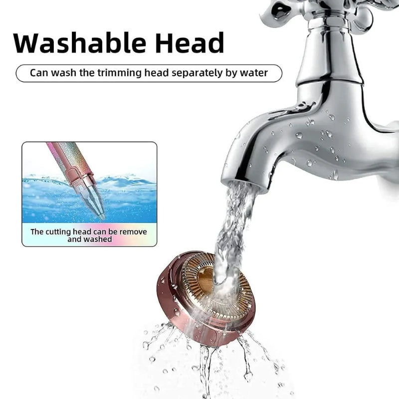 2-in-1 Rechargeable Hair Remover – Smooth Skin Anytime, Anywhere